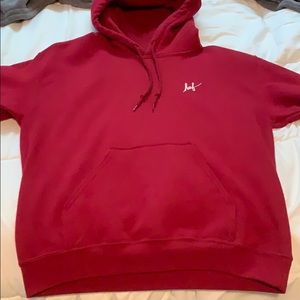 Size small red huf hoodie